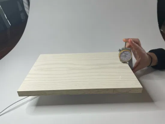 Blockboard laminado branco 18mm madeira de pinho com melamina para móveis